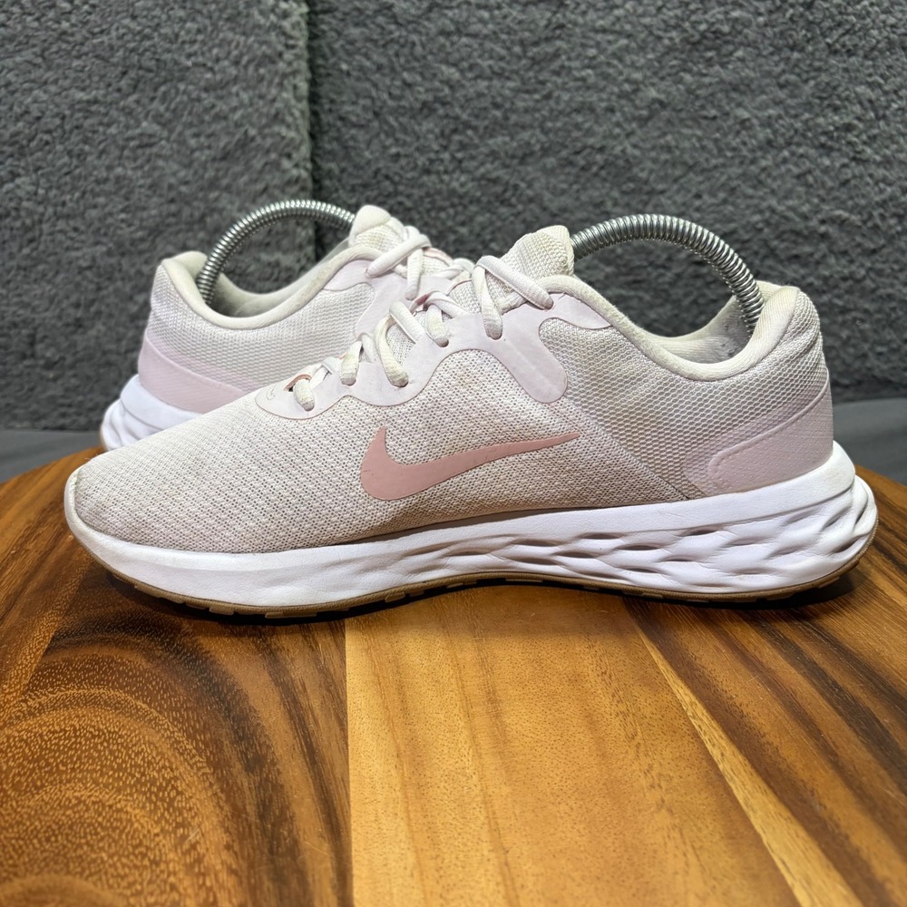 Nike Revolution 6 Next Nature Womens 10 Pink White Running Shoes DC3729-500 - Picture 9 of 12